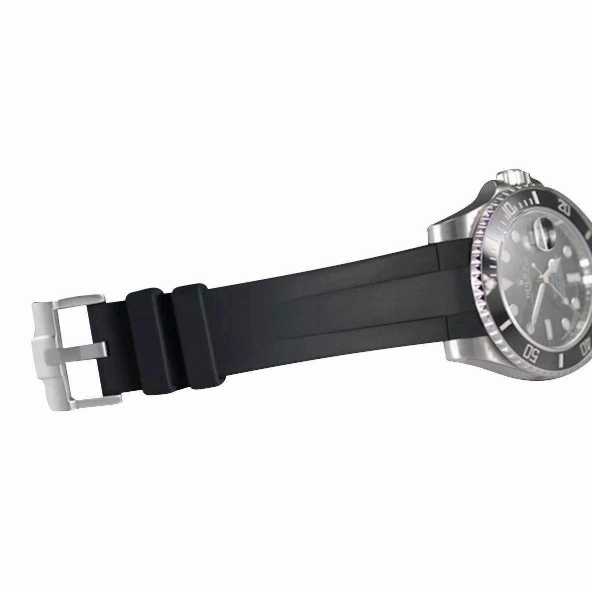 Rubber B strap for Submariner 40mm Ceramic - Tang Buckle Series
