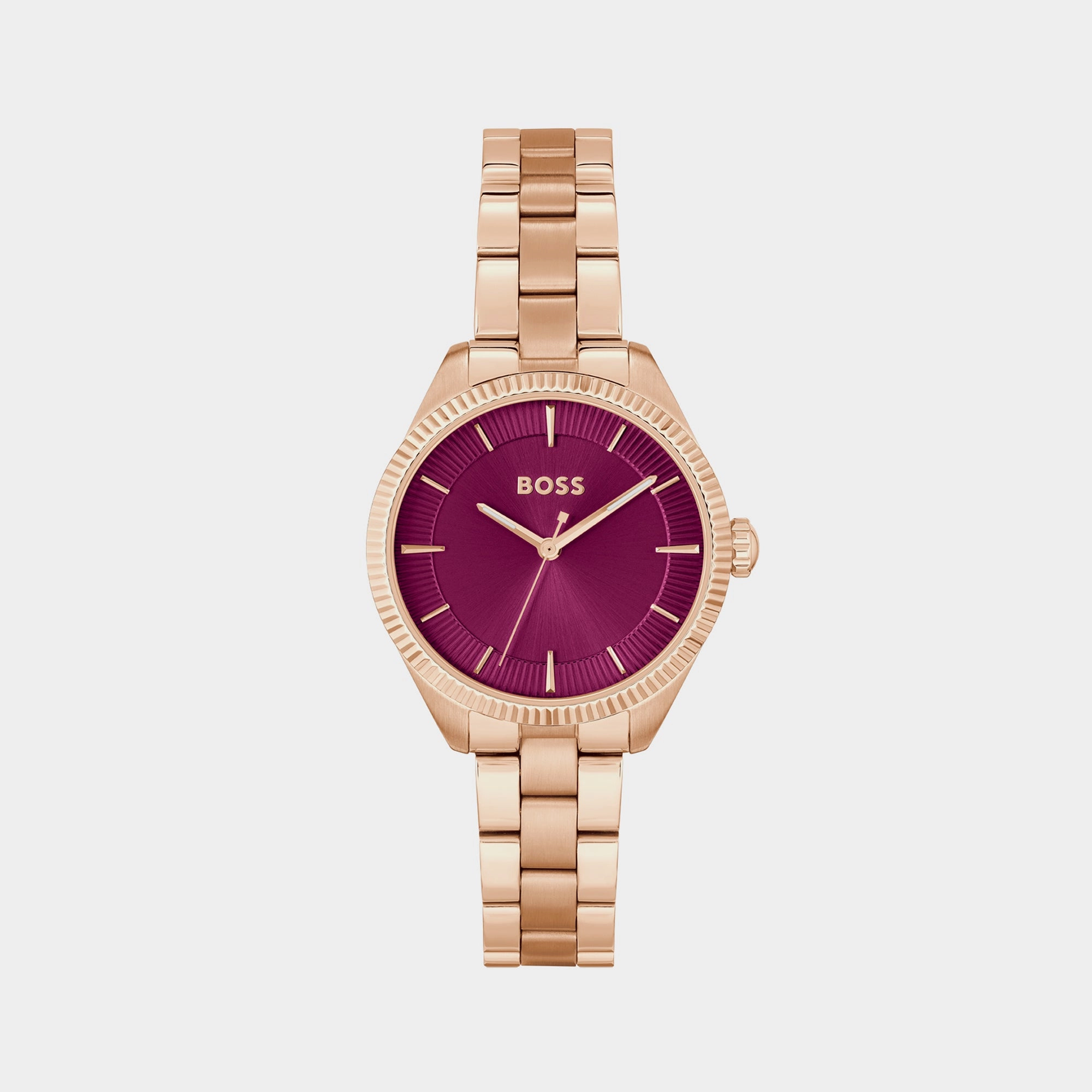Sage Women's Red Analog Stainless Steel Watch 1502728