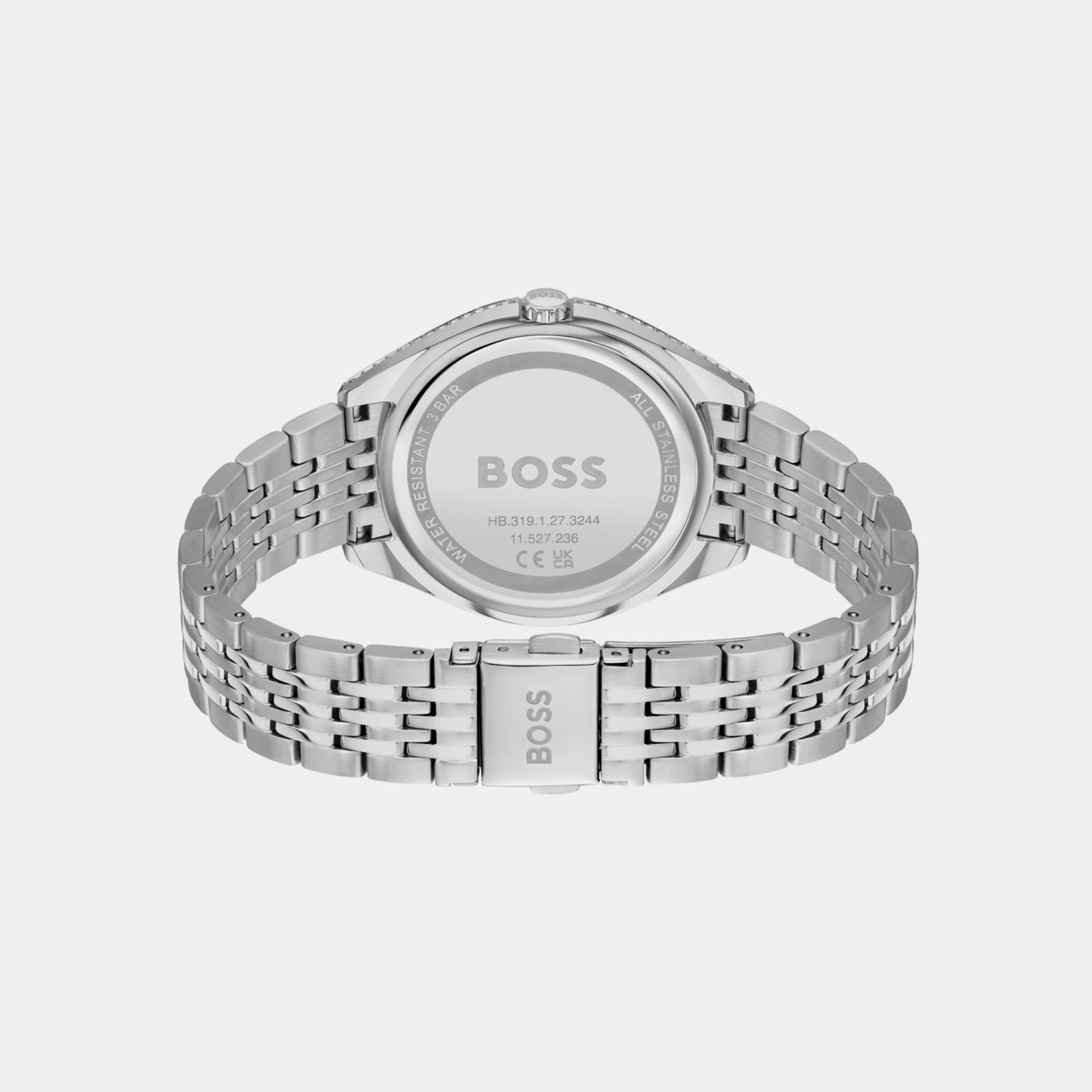 Saya Women Silver Chronograph Stainless Steel Watch 1502640