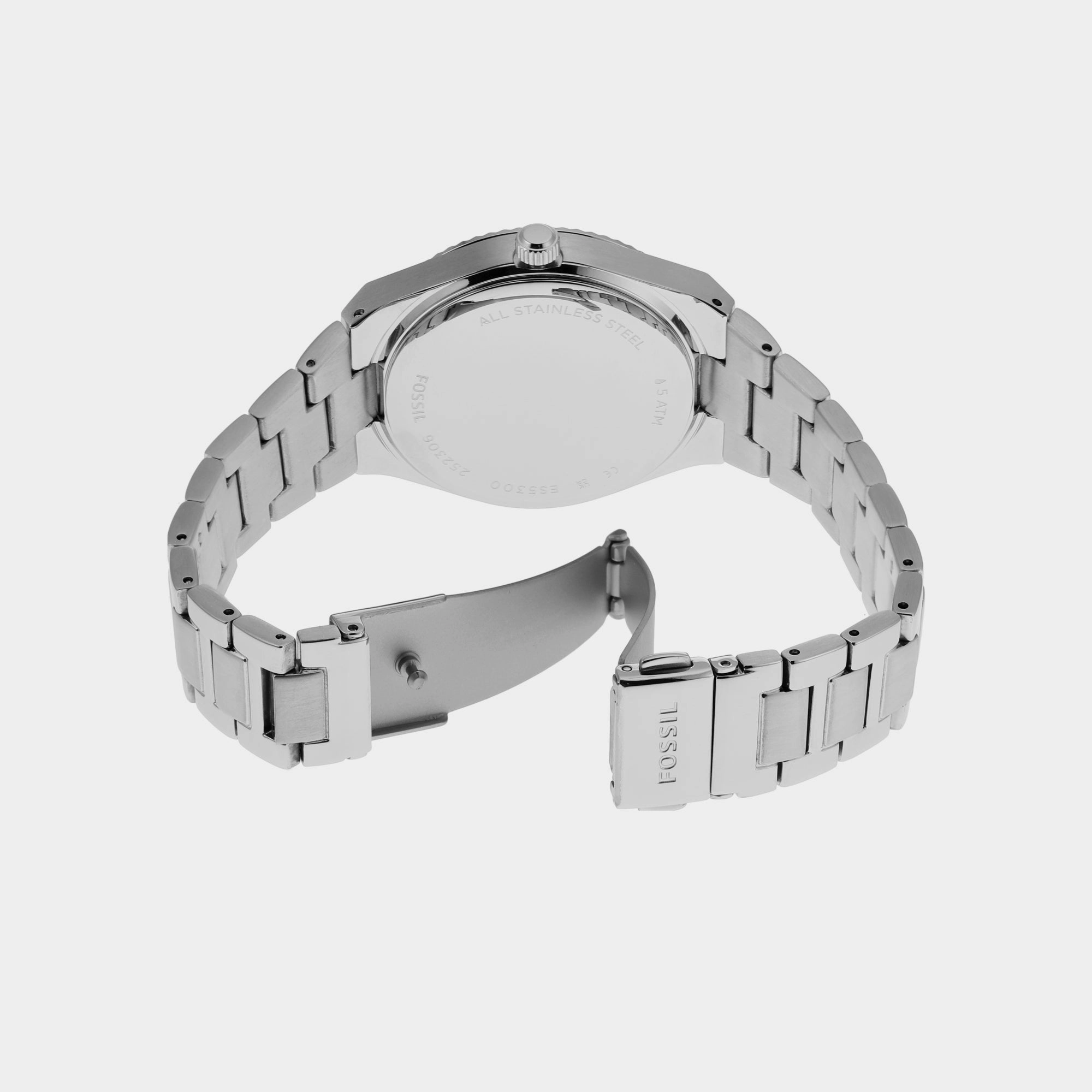 Scarlette Women Quartz Silver Dial Analog Stainless Steel Watch ES5300