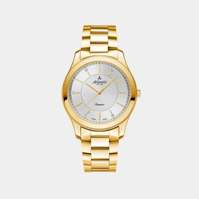 Seapair Women Quartz Silver Dial Analog Stainless Steel Watch 20335.45.21