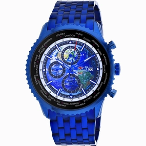 Seapro Men's Watch - Meridian Blue Dial Plated Stainless Steel Bracelet | SP7323