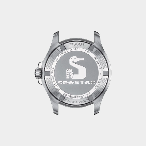 Seastar Women Black Analog Stainless Steel Watch T1202102205100