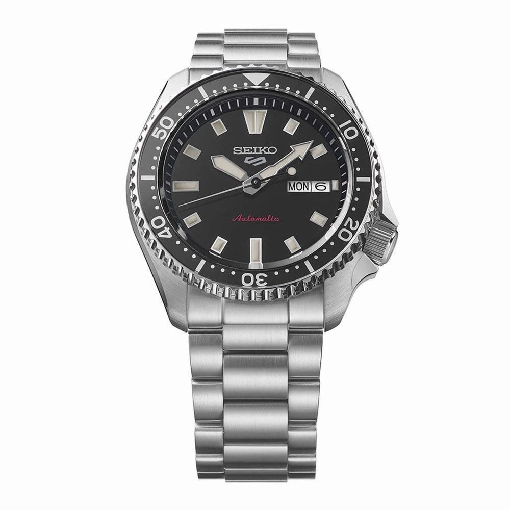 Seiko 5 Sports SKX Redux in Kuru Black Automatic Watch SRPL85K1