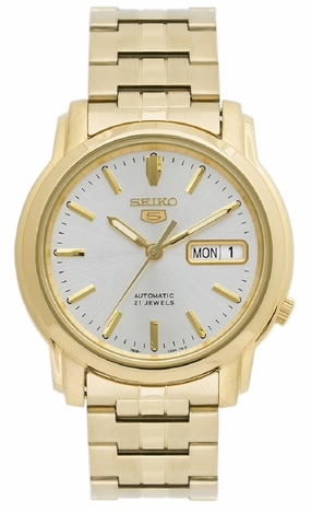 Seiko 5 Sports SNKK74K1 Gold Stainless Automatic Watch for Men