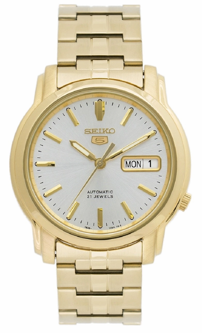 Seiko 5 Sports SNKK74K1 Gold Stainless Automatic Watch for Men