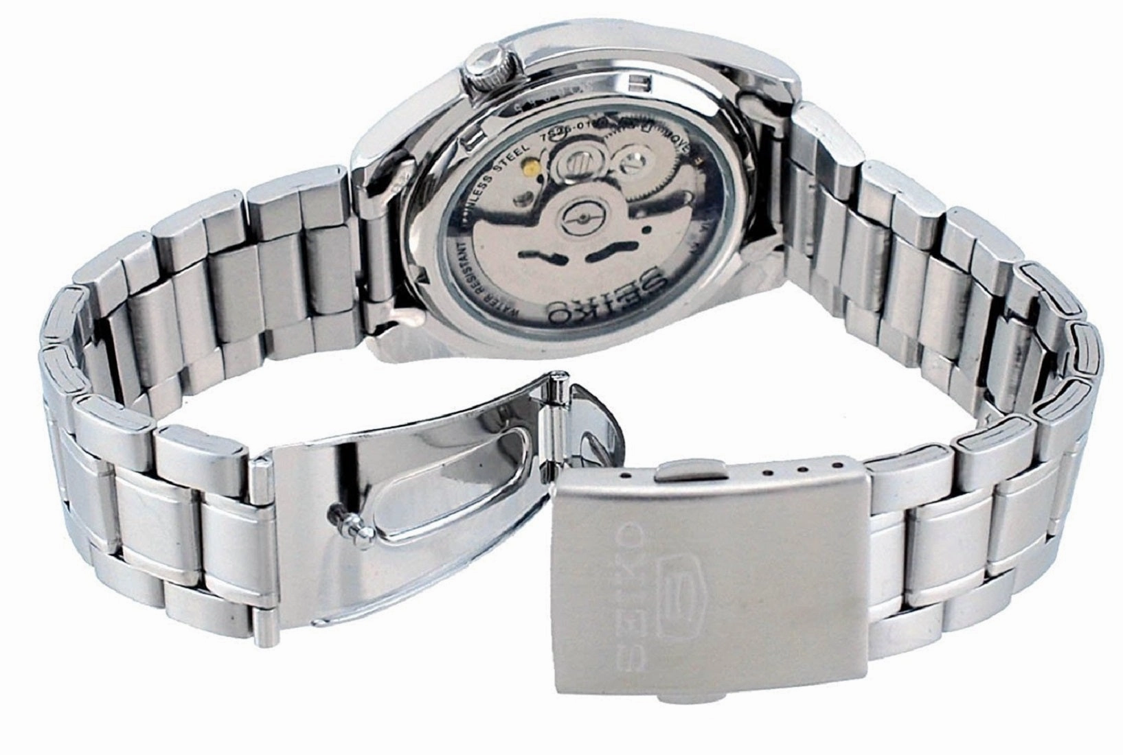 Seiko 5 Sports SNKL45K1 Silver Stainless Automatic Watch for Men