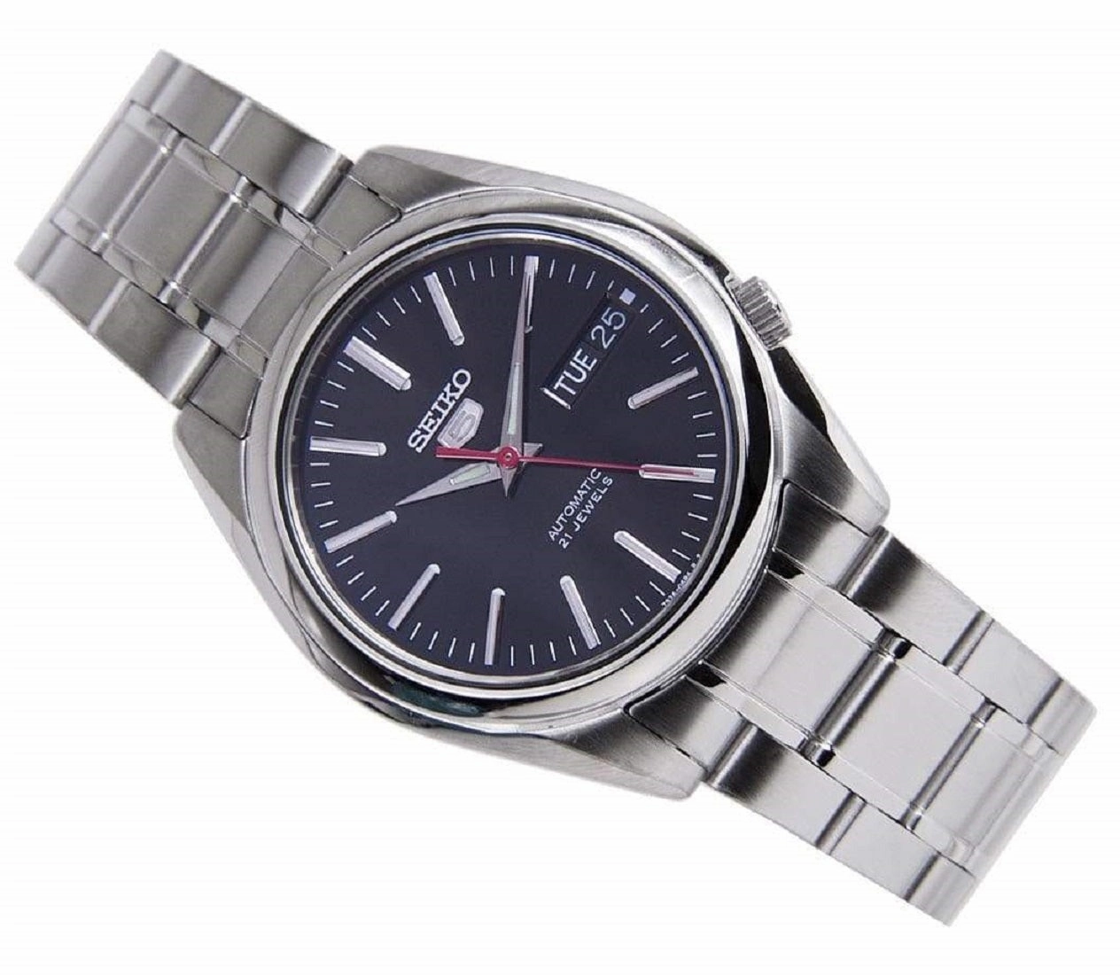 Seiko 5 Sports SNKL45K1 Silver Stainless Automatic Watch for Men