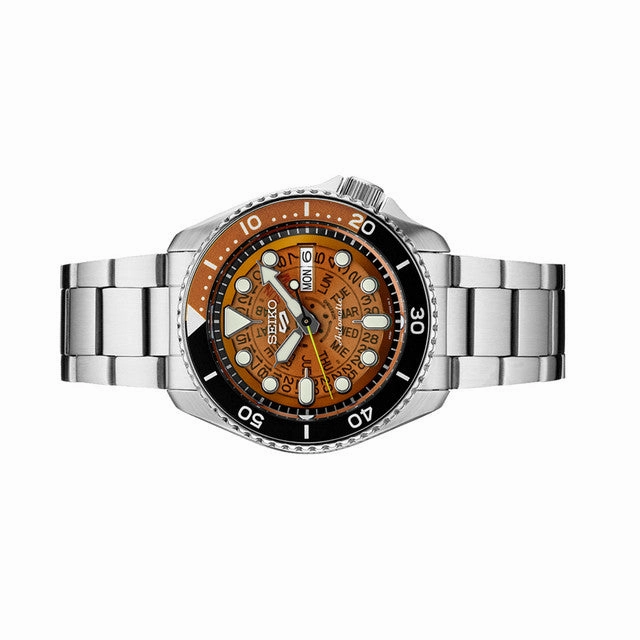Seiko 5 Sports SRPJ47K1 Skeleton Style Automatic Watch for Men