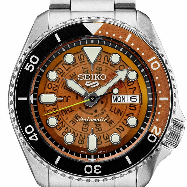 Seiko 5 Sports SRPJ47K1 Skeleton Style Automatic Watch for Men