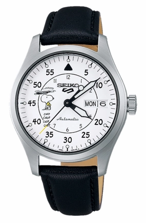 Seiko 5 Sports SRPK27K1 Snoopy Peanut Parachute 55th Anniversary Limited Ed Automatic Watch for Men