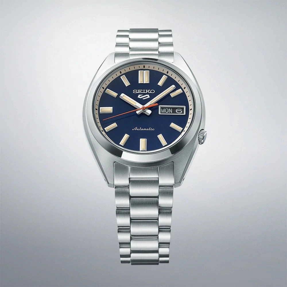 Seiko 5 Sports SRPK87K1 SNXS Rinse Blue Automatic Watch for Men