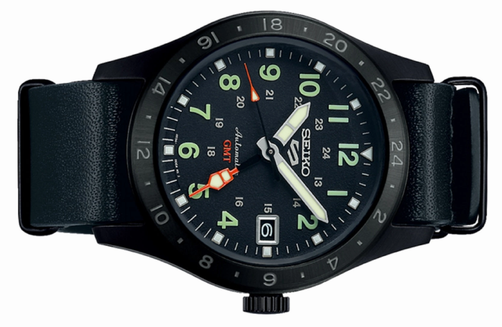 Seiko 5 Sports SSK025K1 GMT Field Deception Automatic Watch for Men