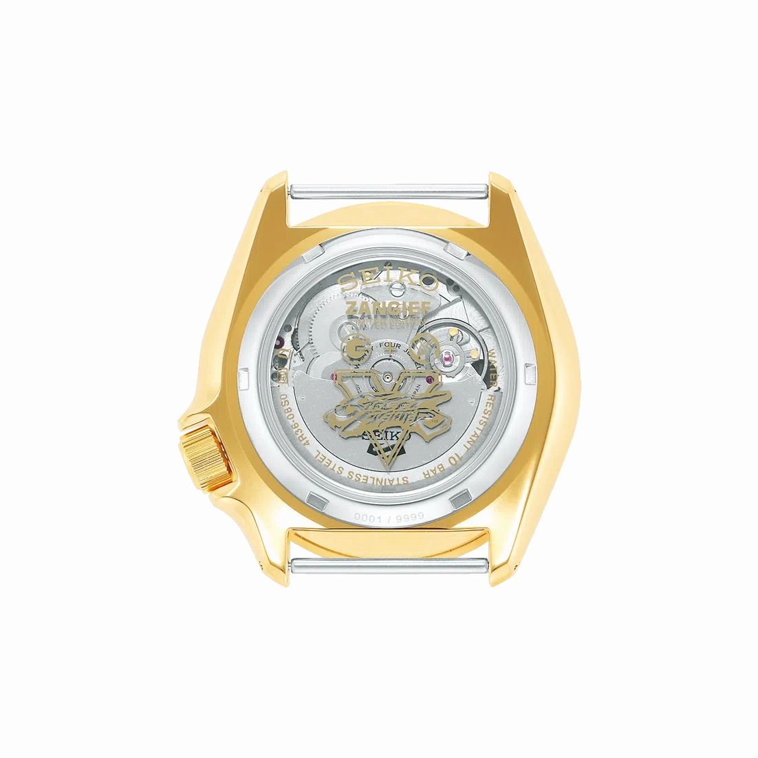 Seiko 5 SRPF24K1 Street Fighter "Zangief" Automatic Watch for Men's