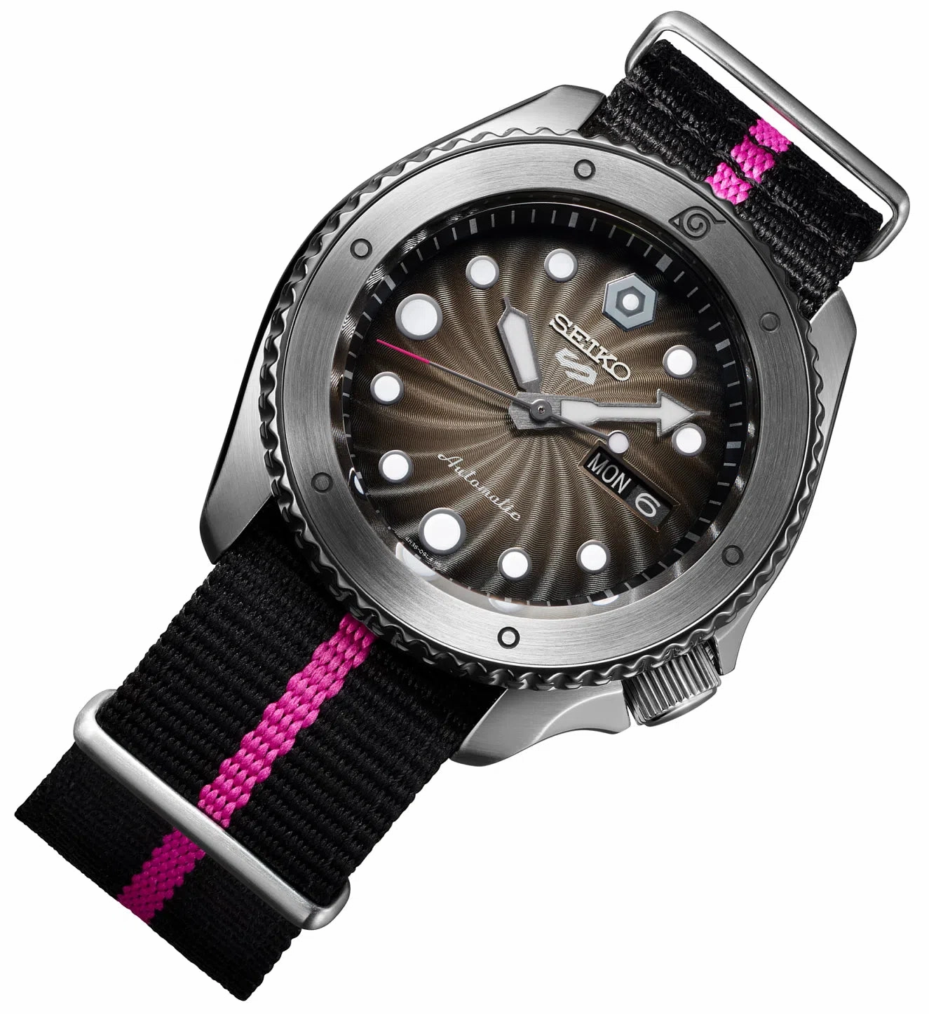 Seiko 5 SRPF65K1 Naruto Series Boruto Uzumaki Limited Edition Automatic Watch for Men's