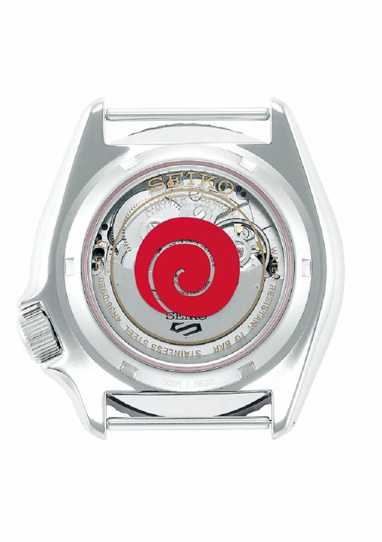 Seiko 5 SRPF65K1 Naruto Series Boruto Uzumaki Limited Edition Automatic Watch for Men's
