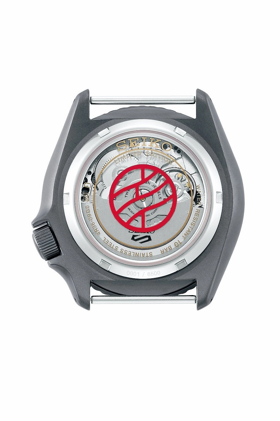 Seiko 5 SRPF75K1 Naruto Series Shikamaru Nara Limited Edition Automatic Watch for Men's
