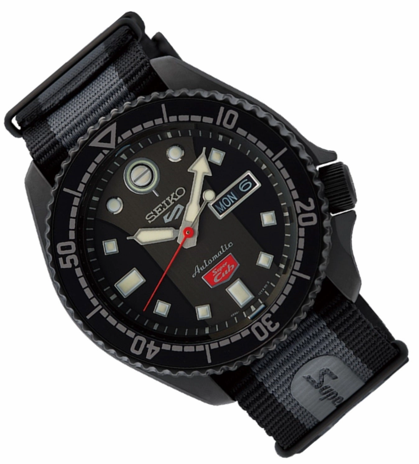 Seiko 5 SRPJ75K1 Sports Honda Super Cub Limited Edition Automatic Watch