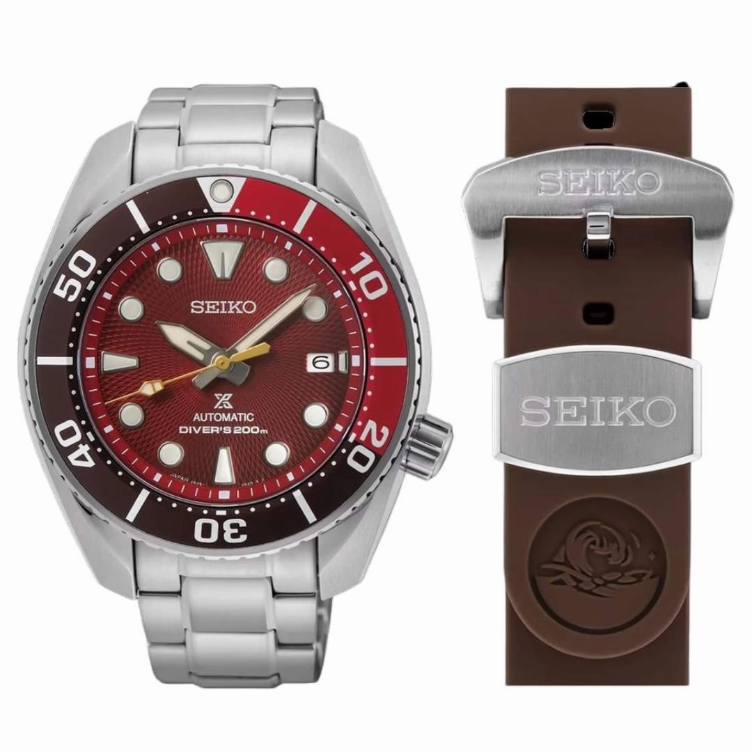 Seiko Agila Philippine Eagle Red Sumo Limited Edition Automatic Prospex SPB345J1