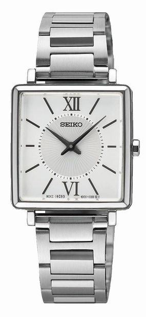 Seiko Conceptual Series Silver Dial Stainless Steel Ladies Watch SWR111P