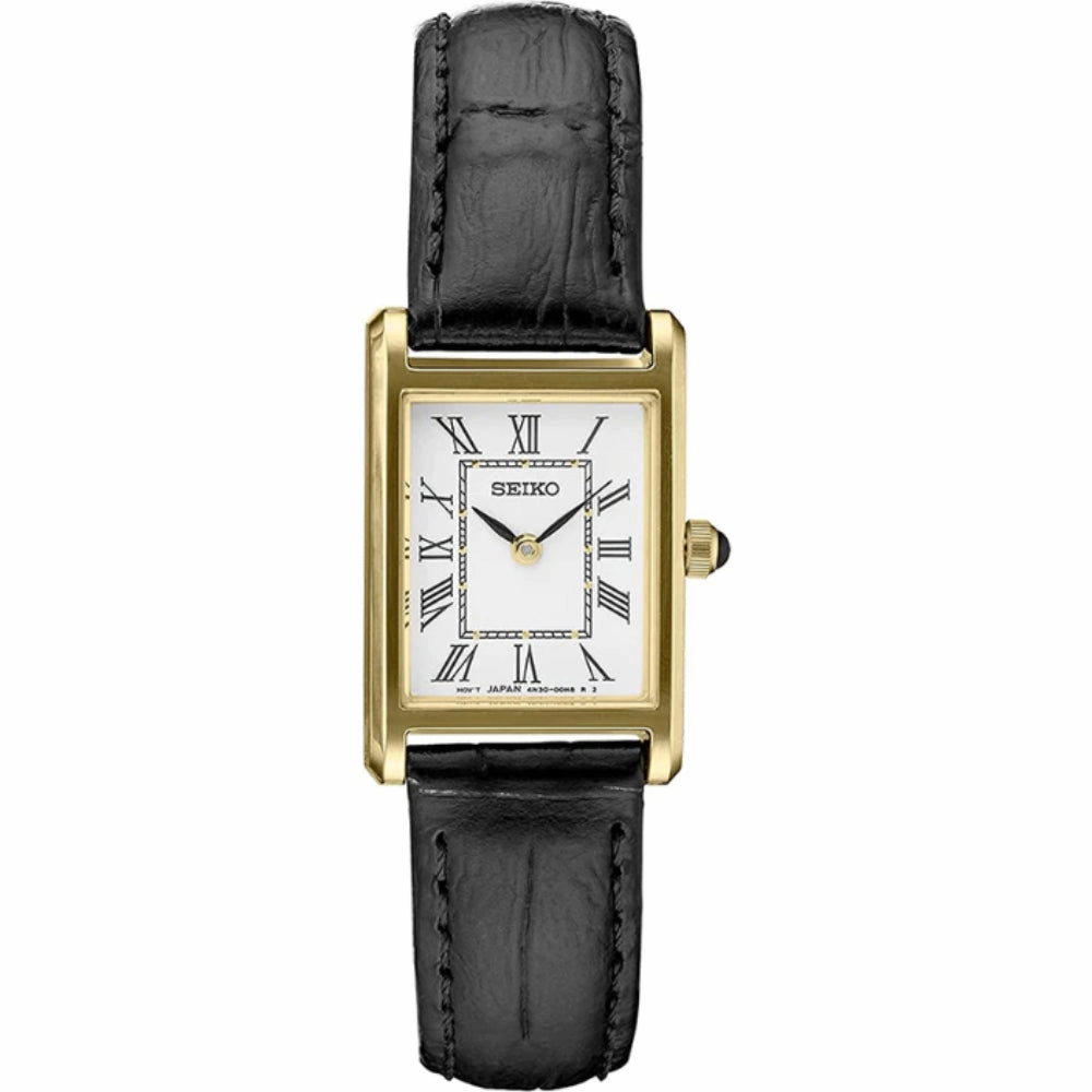 Seiko Essentials Collection Rectangular Quartz Watch
