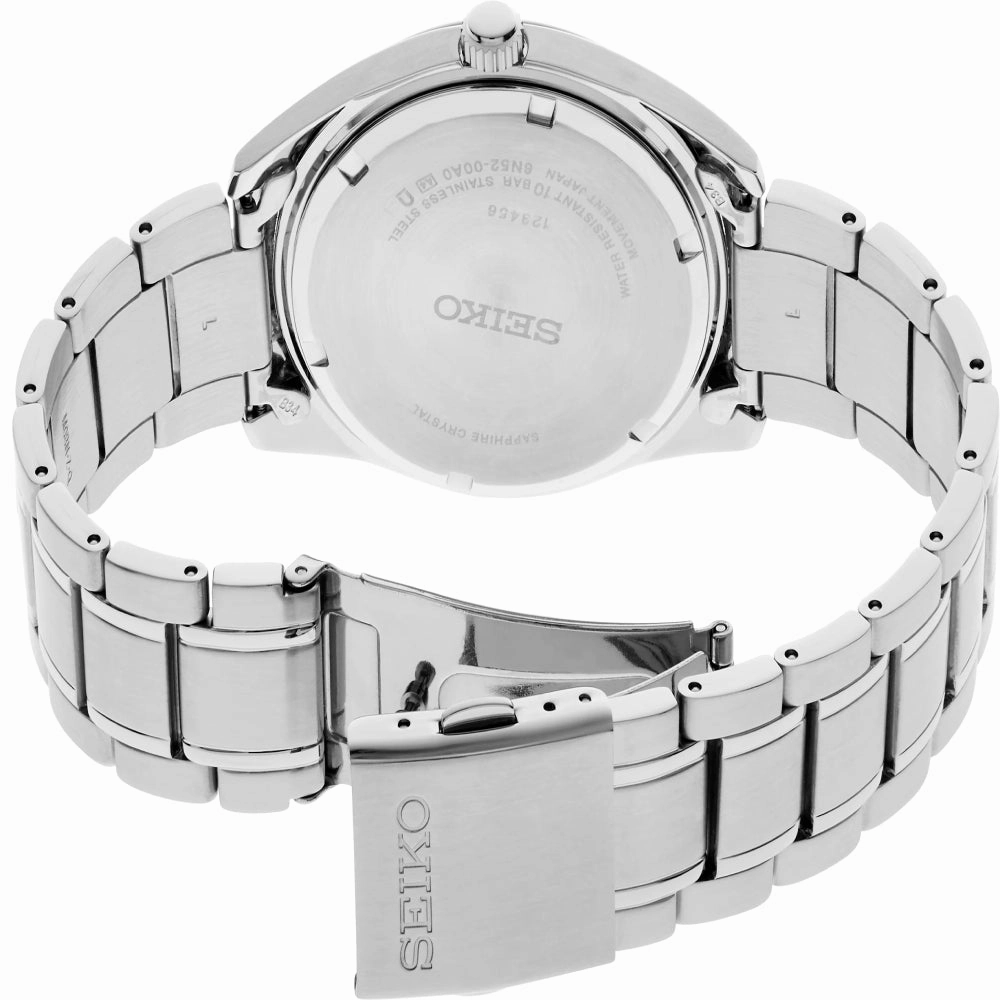Seiko Essentials Stainless Steel 40mm Quartz Watch