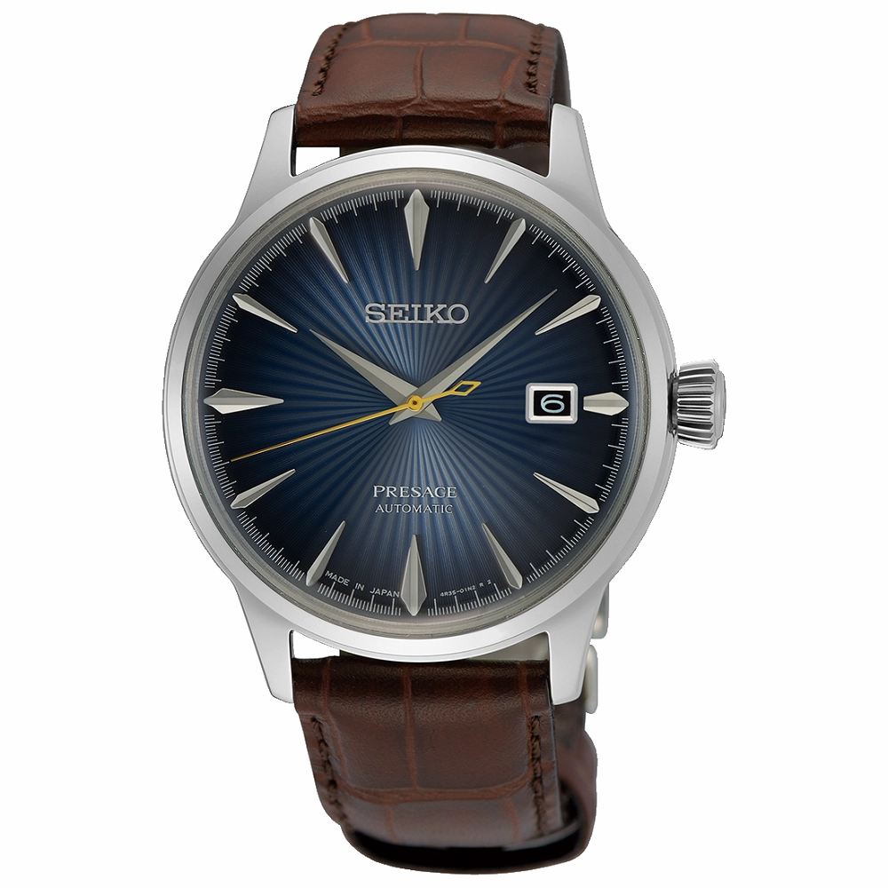 Seiko Presage Cocktail Time 'Midnight Blue Moon' Watch SRPK15J1