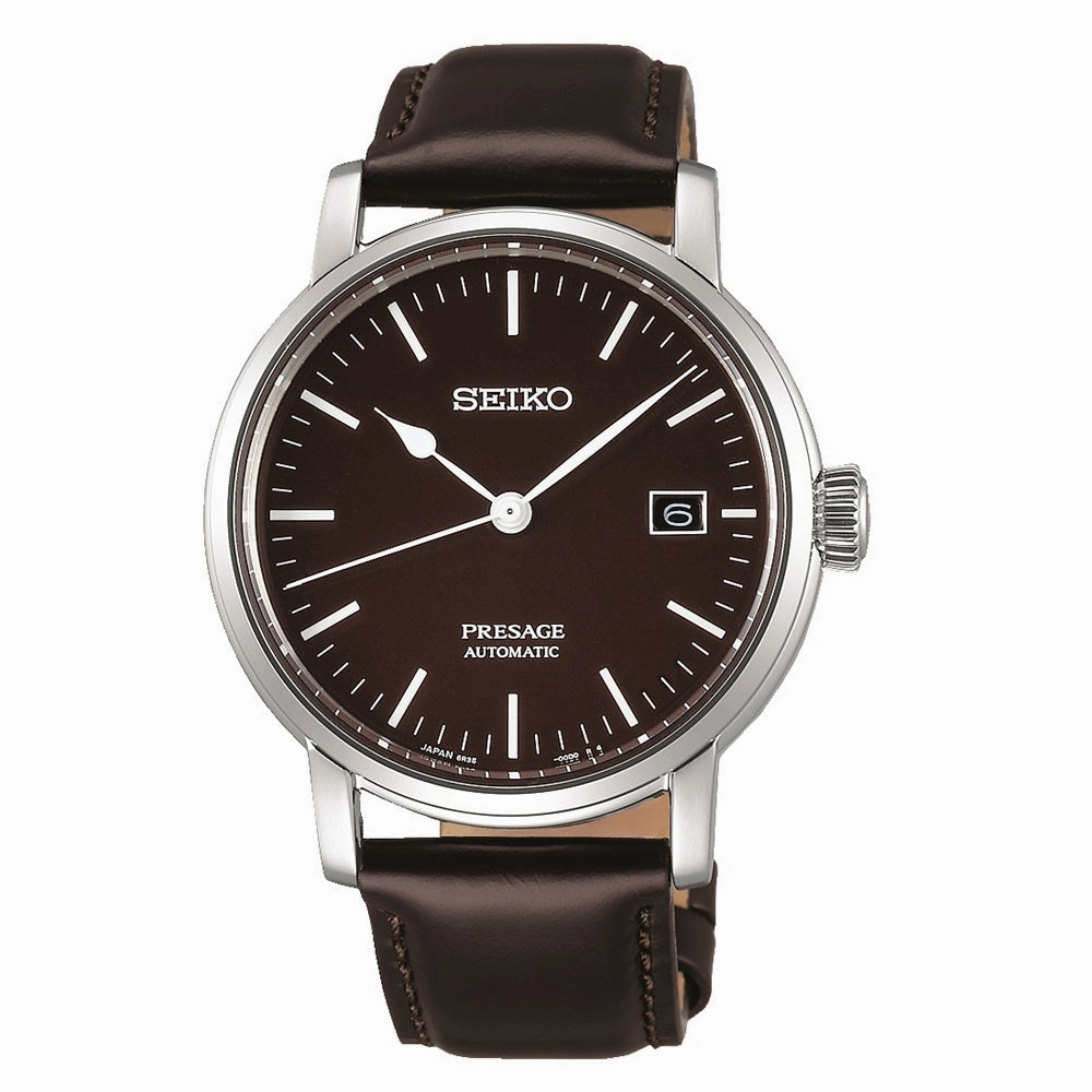 Seiko Presage Craftmanship Series Automatic Mens Watch SPB115J1 - Brown Enamel Dial