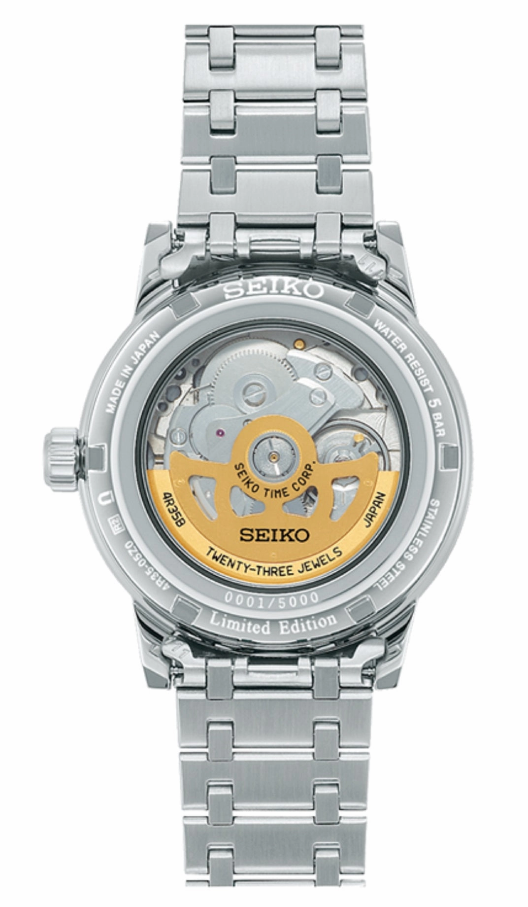 Seiko Presage SRPK61J1 60th Limited Edition Automatic Watch for Men