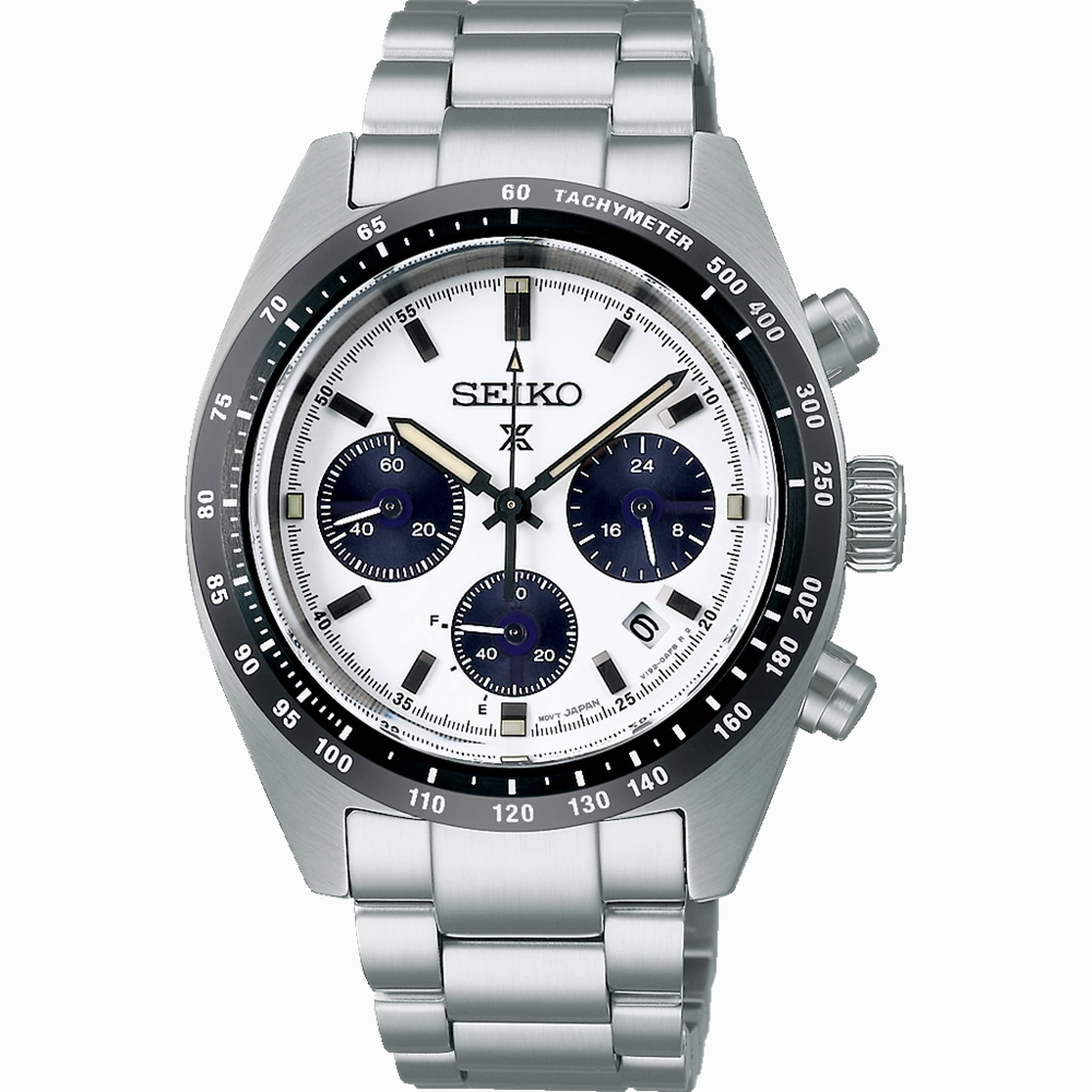 Seiko Prospex Solar Chronograph Watch SSC813P Panda Dial