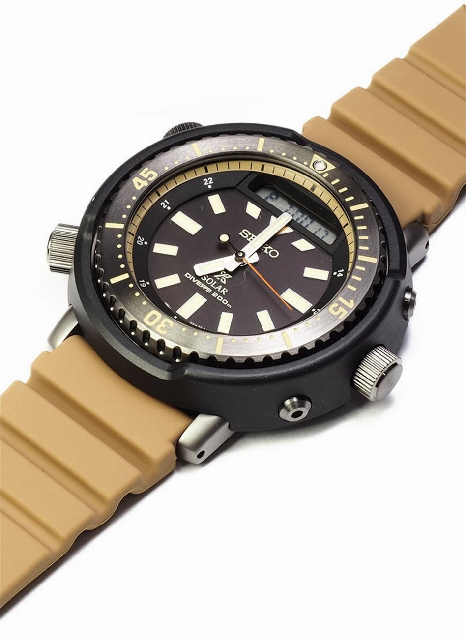 Seiko SNJ029P1 Prospex Street Series Arnie Urban Safari Solar Watch