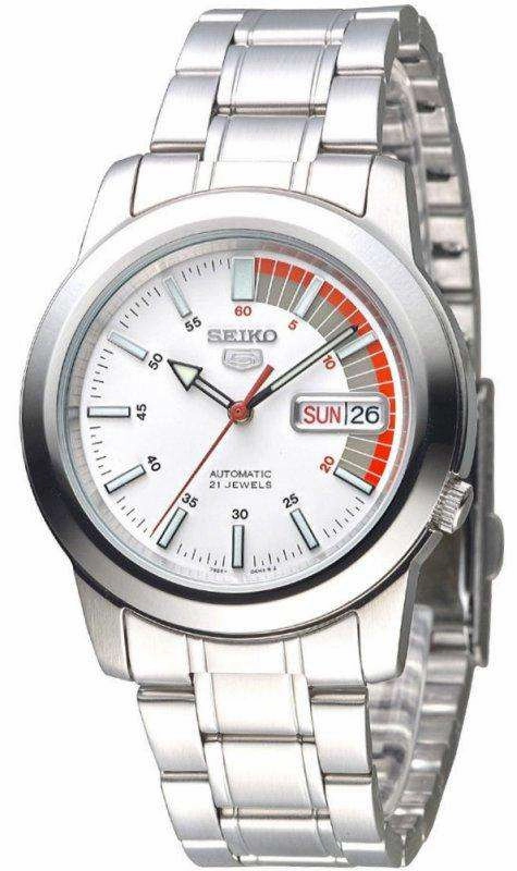 SEIKO SNKK25K1 Automatic Silver Stainless Watch for Men-