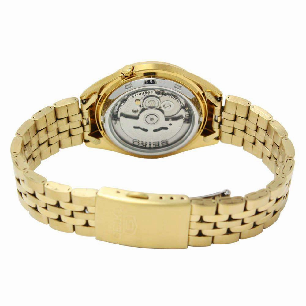 SEIKO SNKL28K1 Automatic Gold Plated Stainless Steel Watch for Men-