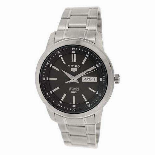 SEIKO SNKM87K1 Automatic Silver Stainless Watch for Men-