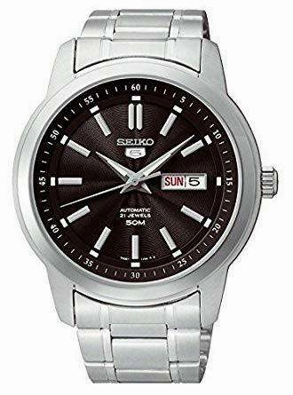 SEIKO SNKM87K1 Automatic Silver Stainless Watch for Men-