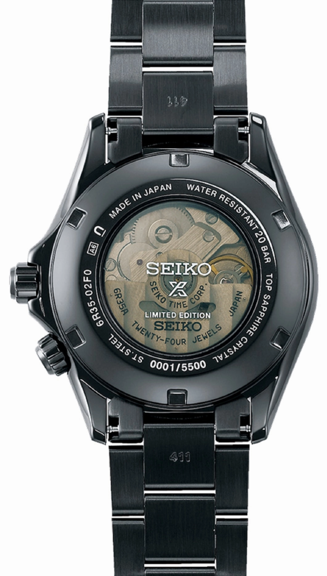 Seiko SPB337J1 Prospex The Black Series Limited Ed Alpinist Automatic Watch