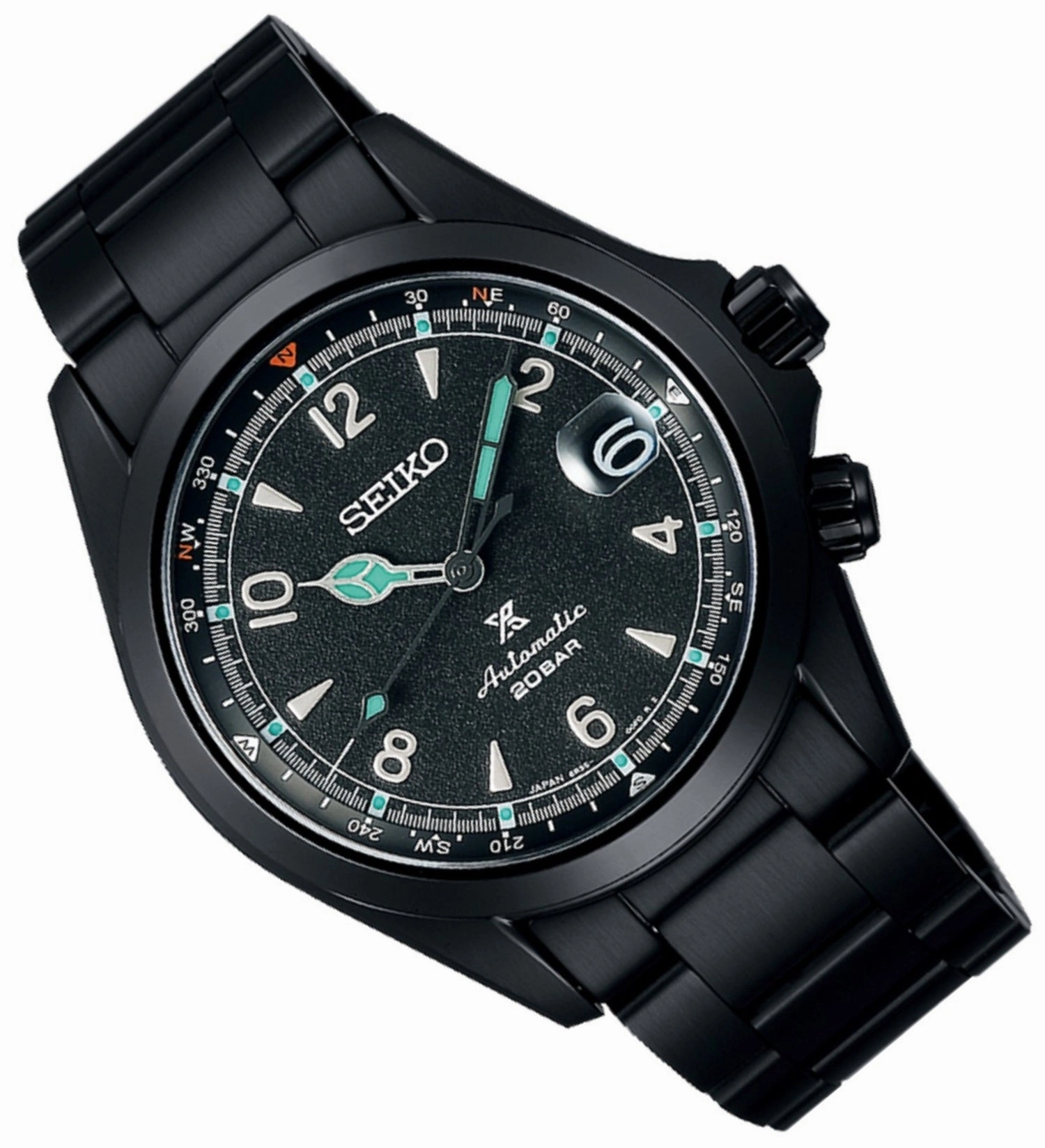 Seiko SPB337J1 Prospex The Black Series Limited Ed Alpinist Automatic Watch