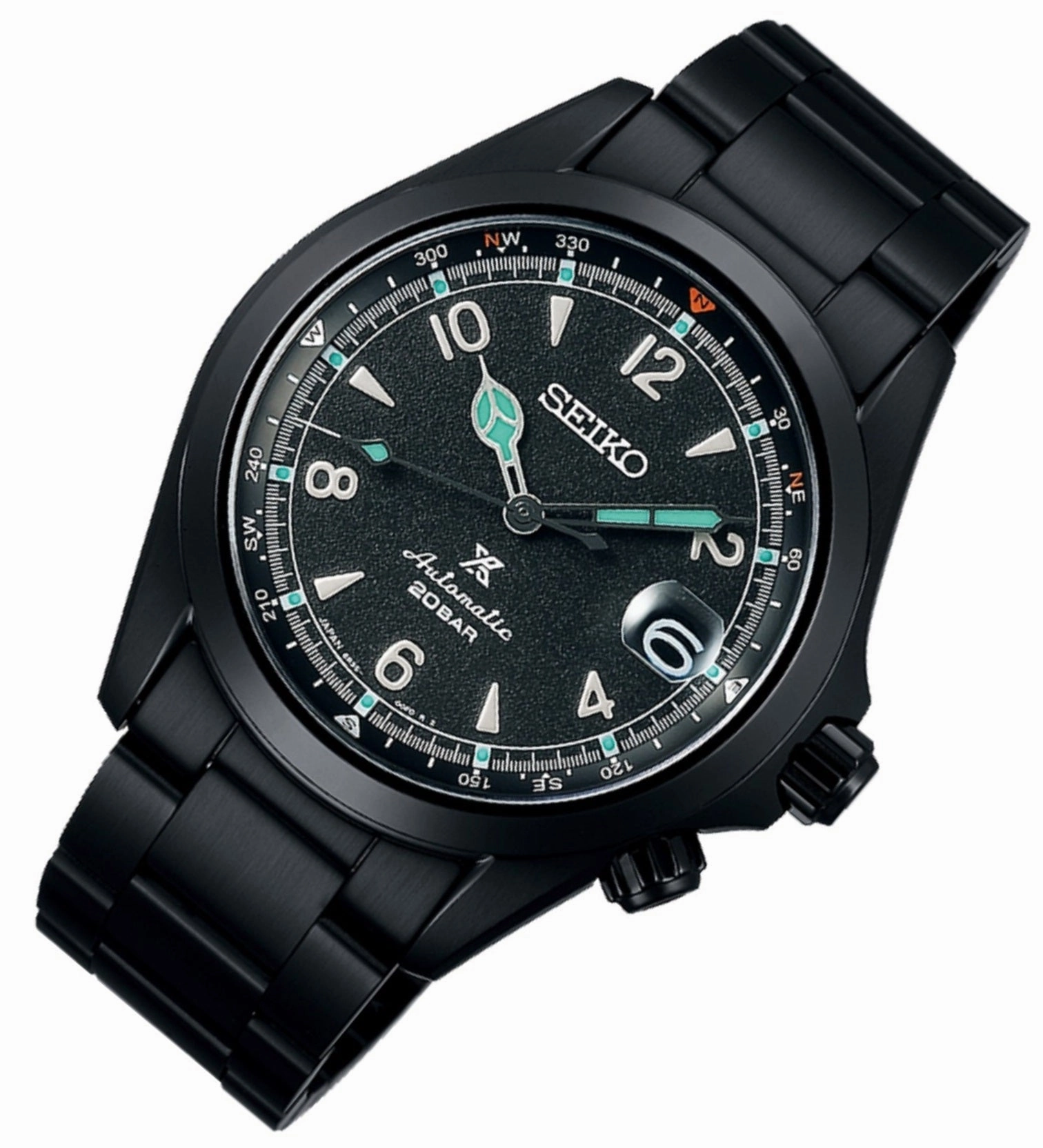 Seiko SPB337J1 Prospex The Black Series Limited Ed Alpinist Automatic Watch