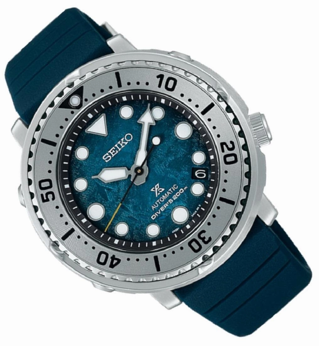 Seiko SRPH77K1 Prospex Save The Ocean Automatic Watch Men