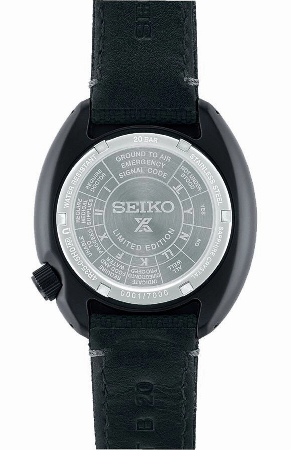 SEIKO SRPH99K1 Prospex The Black Series Limited Ed Automatic Watch for Men