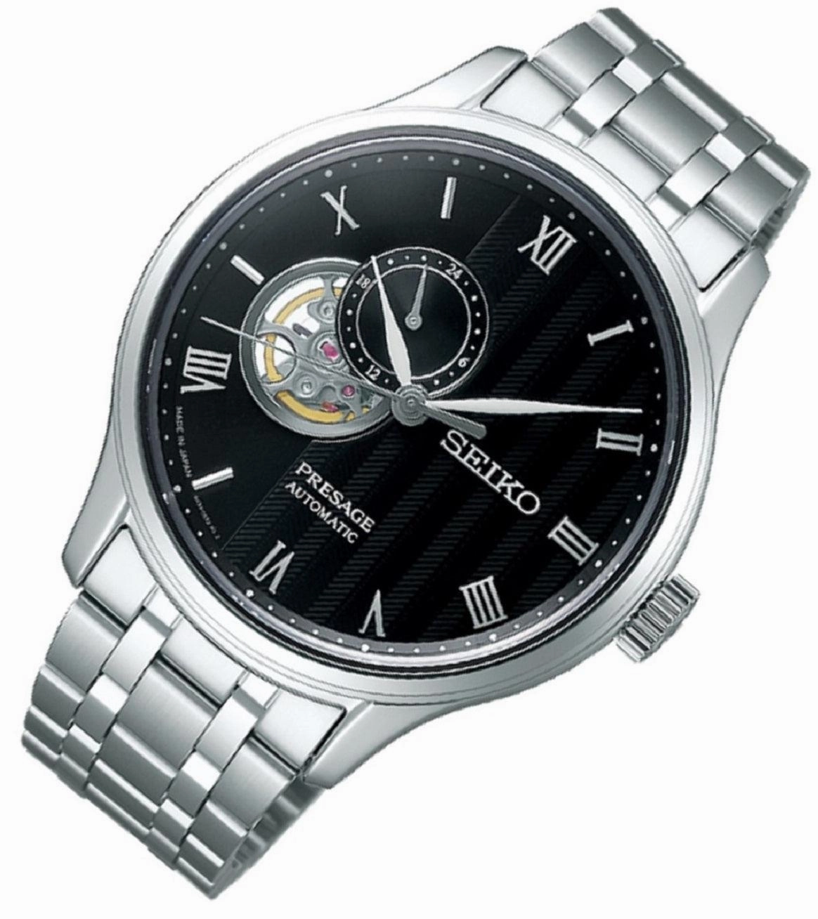 Seiko SSA377J1 Presage Open Heart Automatic Watch