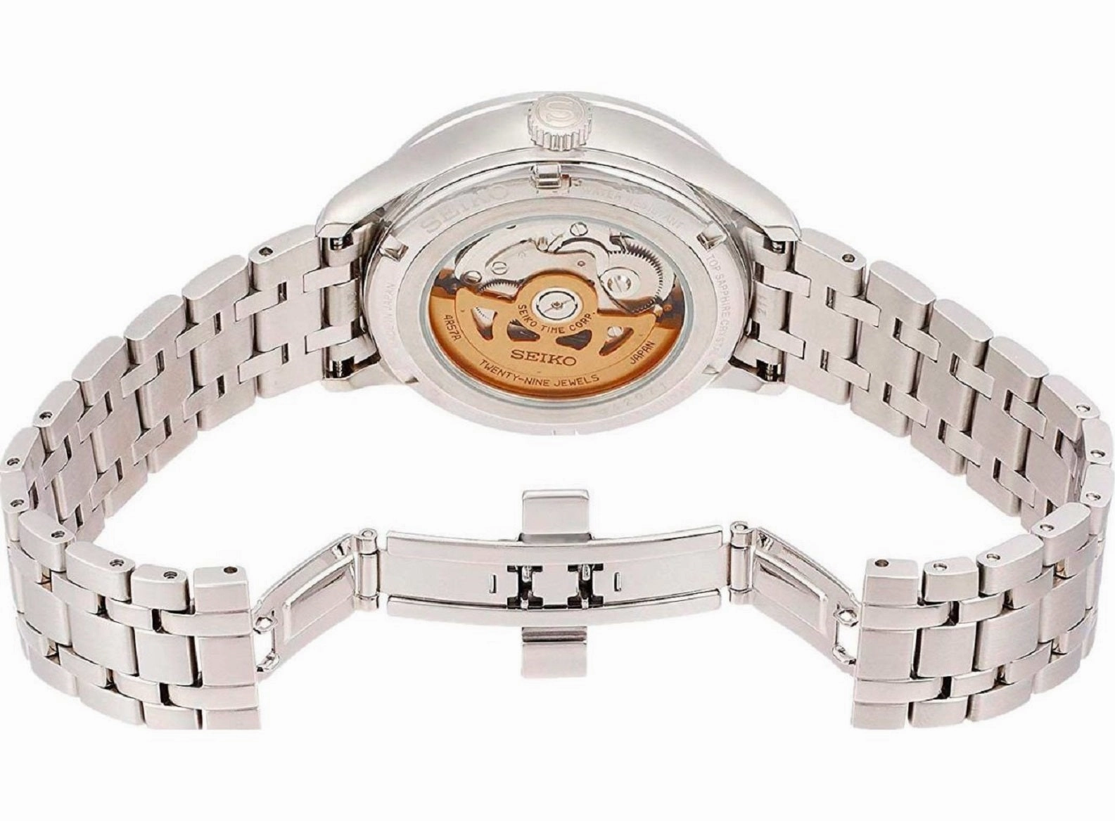Seiko  SSA397J1 Presage Zen Garden Automatic Watch Men