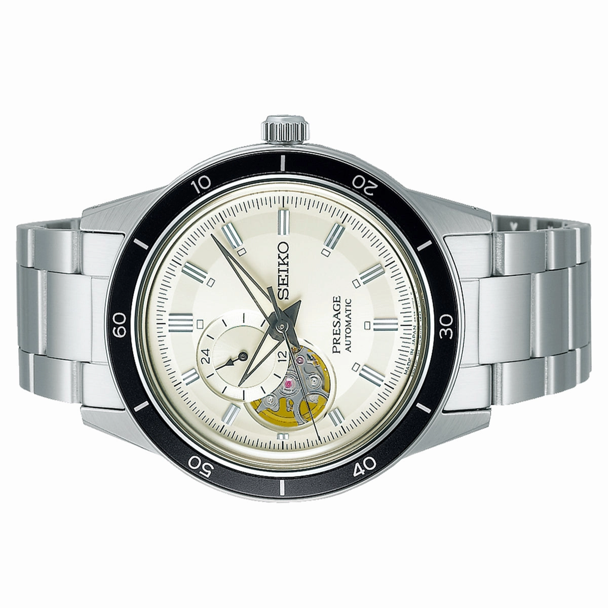Seiko SSA423J1 Presage Style60's Open Heart Automatic Watch Men