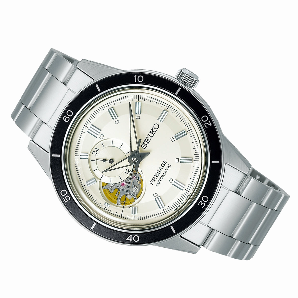 Seiko SSA423J1 Presage Style60's Open Heart Automatic Watch Men