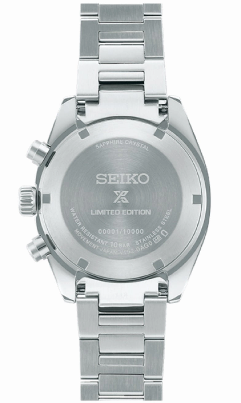 Seiko SSC909P1 Prospex Crystal Trophy Speedtimer Limited Edition Solar Watch Men