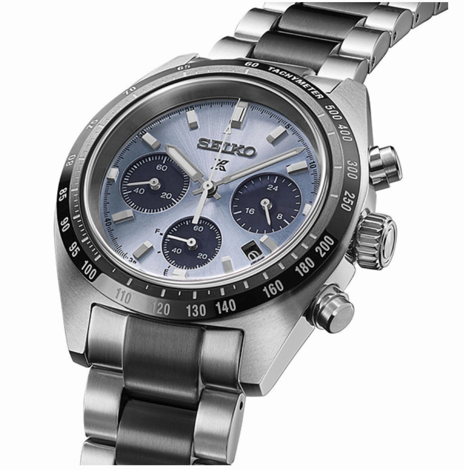 Seiko SSC909P1 Prospex Crystal Trophy Speedtimer Limited Edition Solar Watch Men