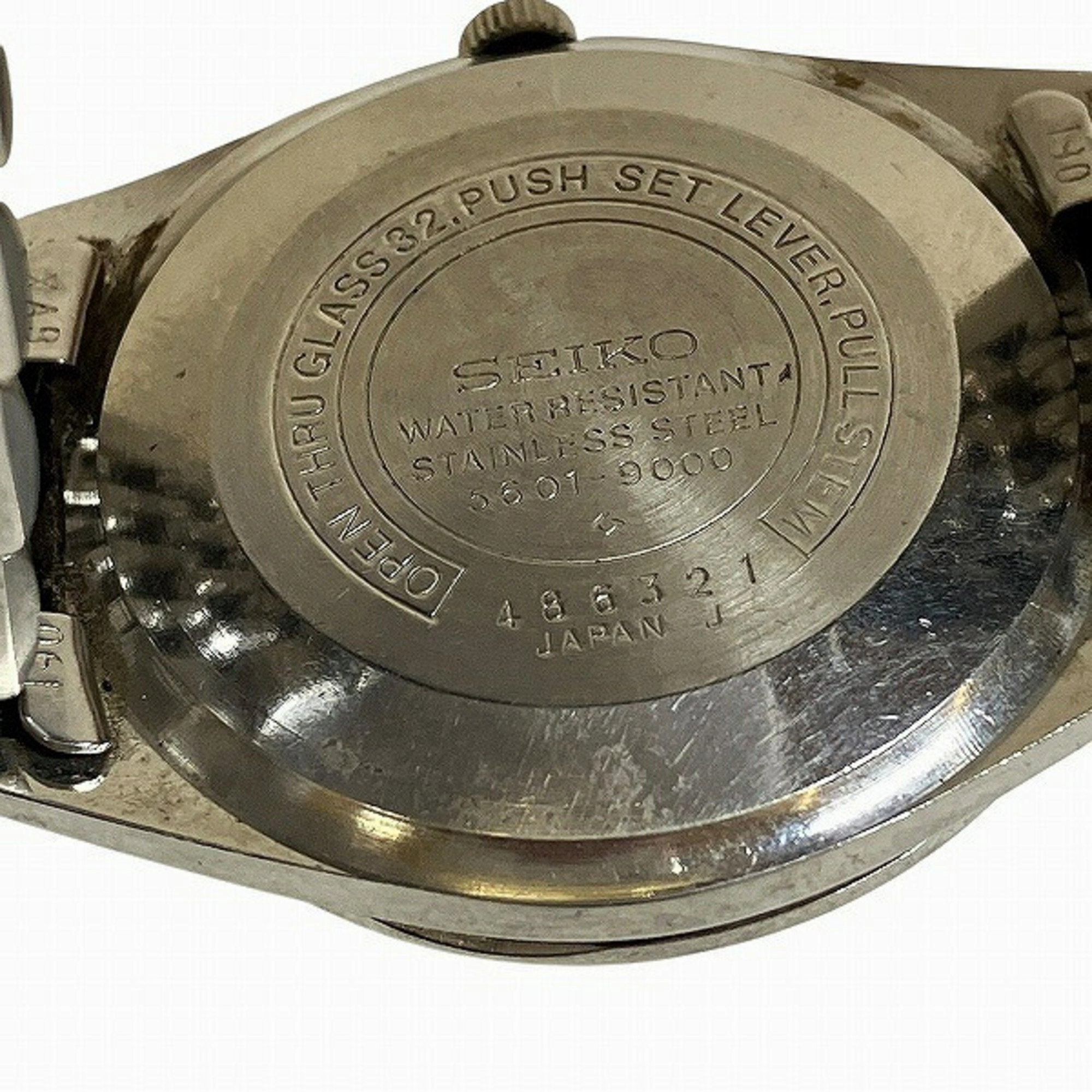 Seiko Stainless Steel Wristwatch (Pre-Owned)