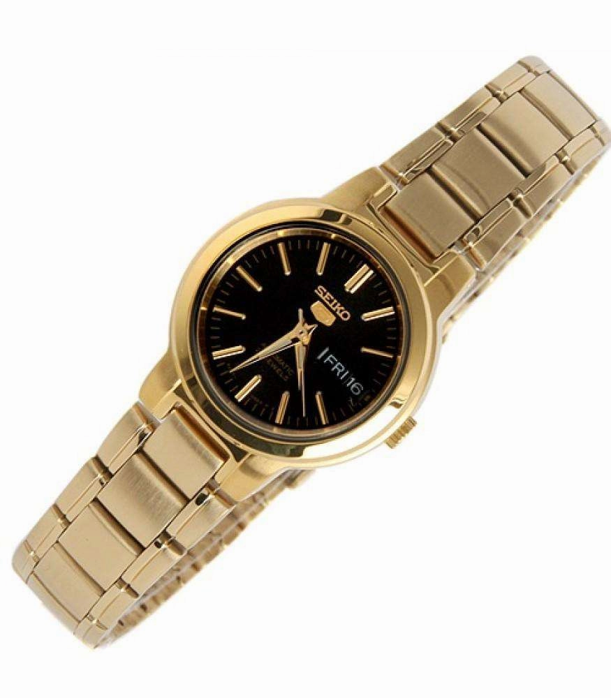 SEIKO SYME48K1 Automatic Gold Stainless Steel Watch for Women