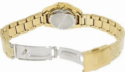 SEIKO SYMK22K1 Automatic Gold Stainless Steel Watch for Women