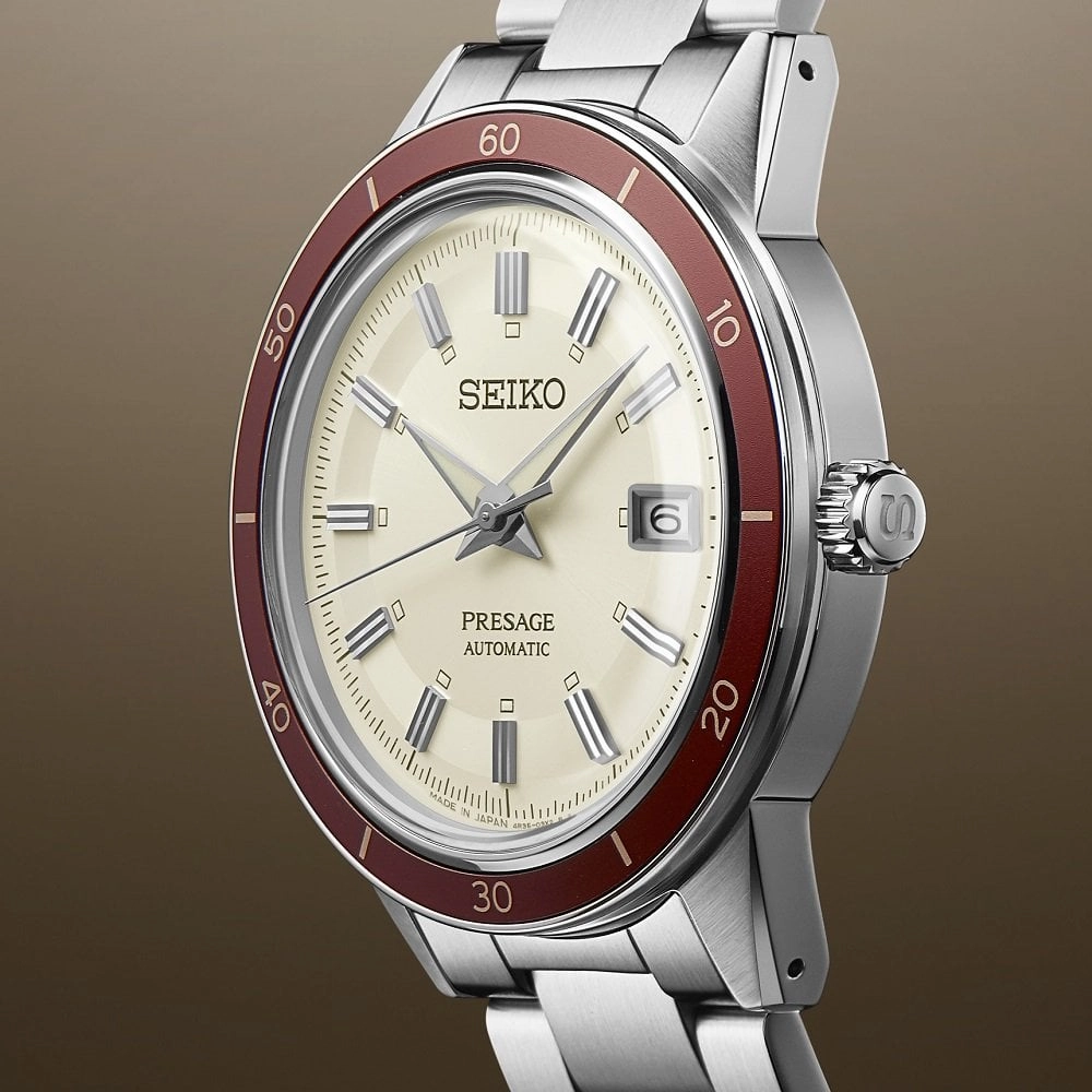 Seiko Watch Presage Style 60's Ruby Automatic SRPH93J1